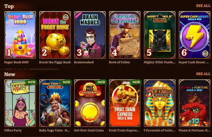 WildRobin Casino France jeux